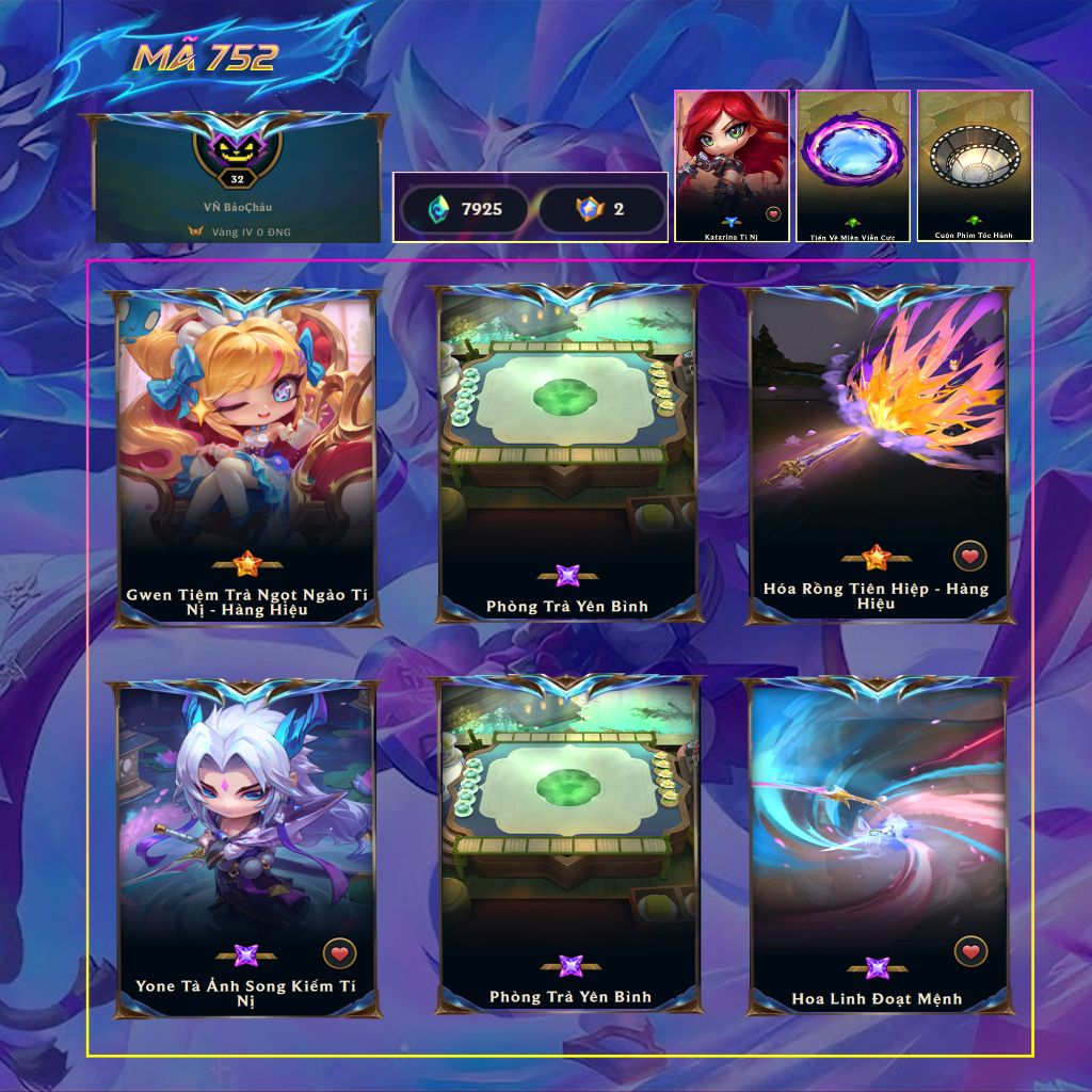 Gwen Tiệm Trà Hàng Hiệu + Yone Tà Ảnh