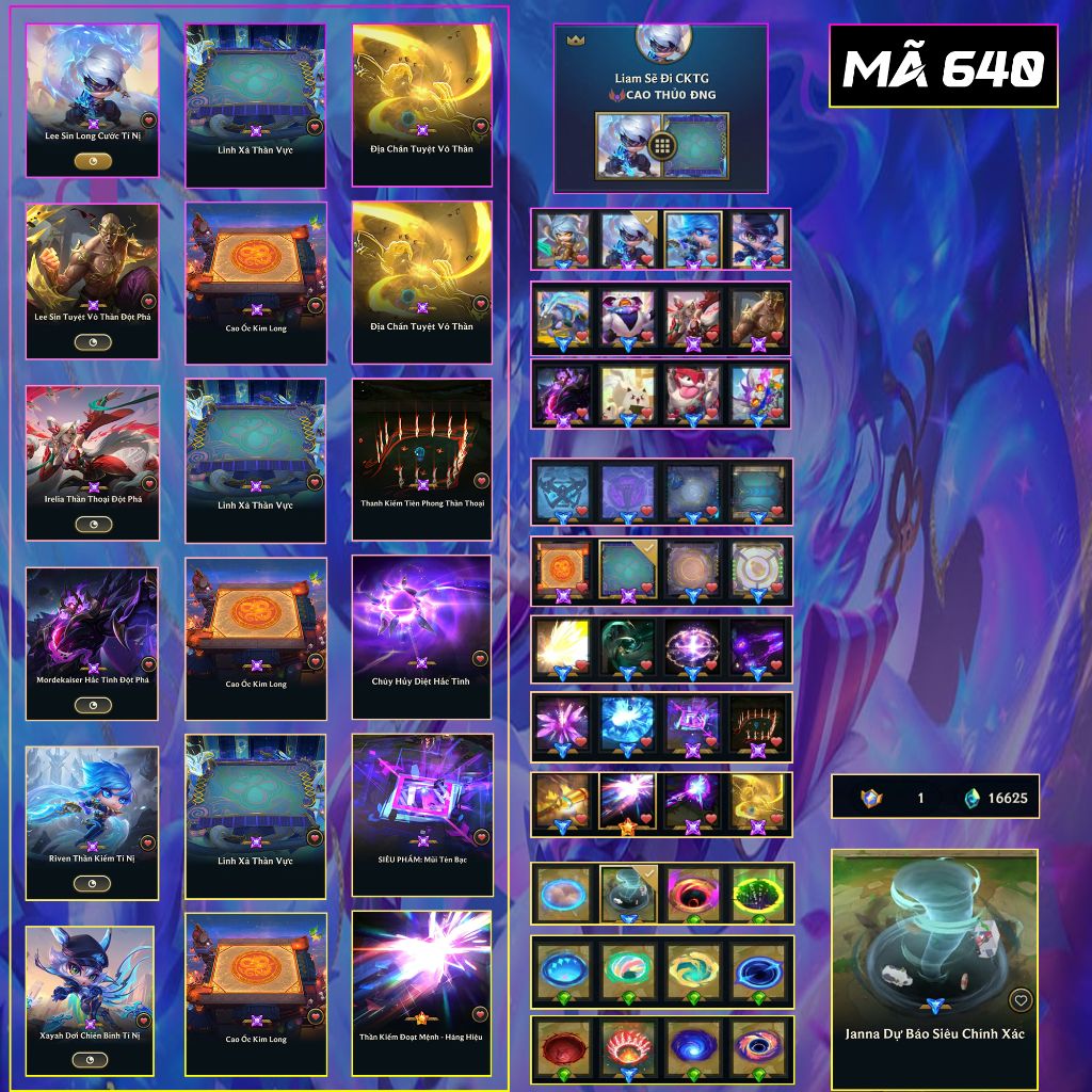 Acc TFT Lee Sin Tuyệt Vô Thần Đột Phá + Irelia & Mordekaiser Đột Phá